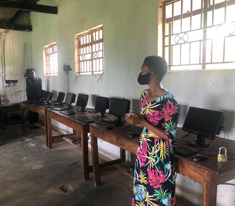 Mpigi SS computer lab