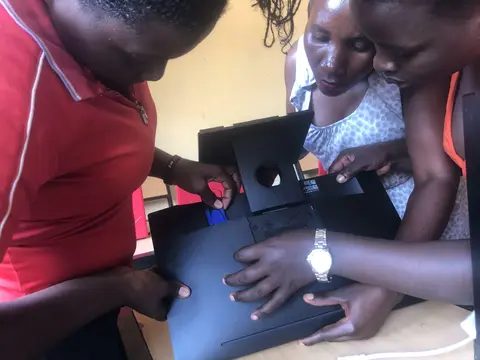 Participants making connections